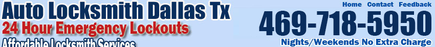 Auto Locksmith Dallas Tx Service